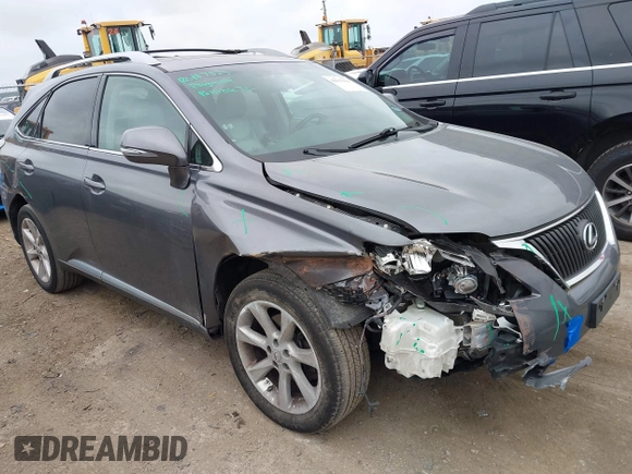 2012 Lexus RX 350 with VIN 2T2ZK1BA0CC083237, listed as a IAAI auction lot 42137994 with 139,306 mi miles and . Bid and sale history available at DreamBid. Image 1.
