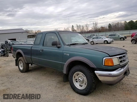 1997 Ford Ranger XLT with VIN 1FTDR15X9VTA52736, listed as a Copart auction lot 82224864 with 97,461 mi miles and Salvage Title. Bid and sale history available at carsss.com. Image 10.