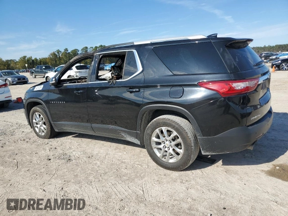 2018 Chevrolet Traverse LT Cloth with VIN 1GNERGKW2JJ151043, listed as a Copart auction lot 83310264 with Not provided miles and Non repairable. Bid and sale history available at DreamBid. Image 2.