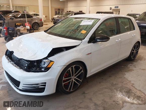 2017 Volkswagen GTI S z VIN 3VW447AU5HM030228, wystawiony jako IAAI lot #41497809 z przebiegiem 75 101 mil mil oraz . Historia ofert i sprzedaży dostępna na DreamBid. Obrazek 19.