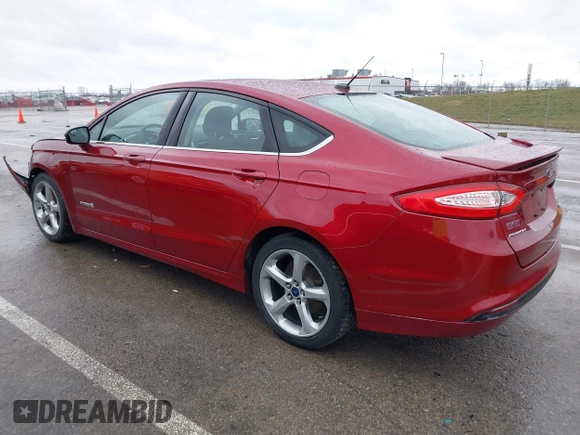 2014 Ford Fusion SE Hybrid with VIN 3FA6P0LU6ER315743, listed as a IAAI auction lot 41212111 with 83,433 mi miles. Bid and sale history available at carsss.com. Image 3.