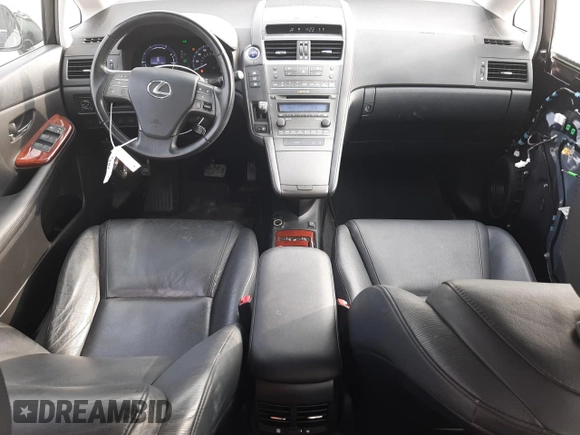 2010 Lexus HS 250h with VIN JTHBB1BA9A2010237, listed as a Copart auction lot 77445014 with 102,517 mi miles and Salvage Title. Bid and sale history available at DreamBid. Image 8.