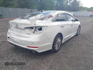 2015 Hyundai Sonata Limited z VIN 5NPE34AF0FH017562, wystawiony jako IAAI lot #42228546 z przebiegiem 108 494 mil mil oraz . Historia ofert i sprzedaży dostępna na DreamBid. Obrazek 4.
