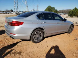 2018 BMW 5 Series 540i with VIN WBAJE5C54JWA97745, listed as a Copart auction lot 49441365 with 172,709 mi miles and Clean Title. Bid and sale history available at carsss.com. Image 3.