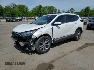 2021 Honda CR-V Touring z VIN 7FART6H93ME033641, wystawiony jako Copart lot #58075565 z przebiegiem 24 736 mil mil oraz Szkoda całkowita • Salvage title. Historia ofert i sprzedaży dostępna na DreamBid. Obrazek 1.
