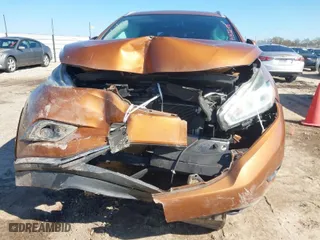2015 Nissan Murano SL with VIN 5N1AZ2MGXFN289117, listed as a IAAI auction lot 41472108 with 122,005 mi miles. Bid and sale history available at carsss.com. Image 6.