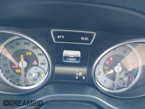 2016 Mercedes-Benz CLA 250 with VIN WDDSJ4EB8GN338773, listed as a IAAI auction lot 41771379 with 118,491 mi miles and . Bid and sale history available at DreamBid. Image 7.