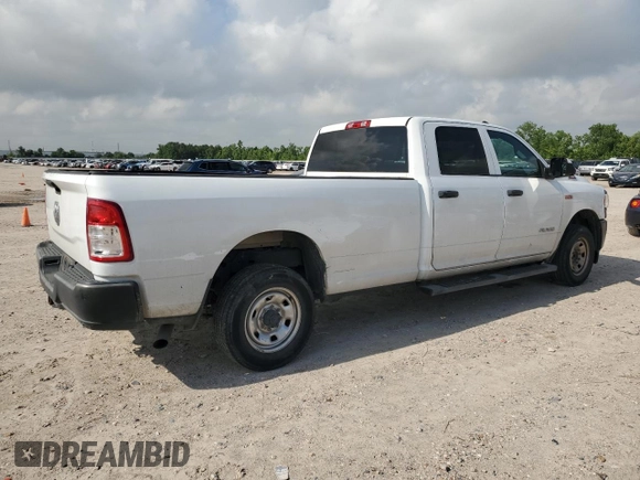 2021 Ram 2500 Tradesman with VIN 3C6UR4HJ6MG501060, listed as a Copart auction lot 54185045 with 42,719 mi miles and Salvage title. Bid and sale history available at DreamBid. Image 3.