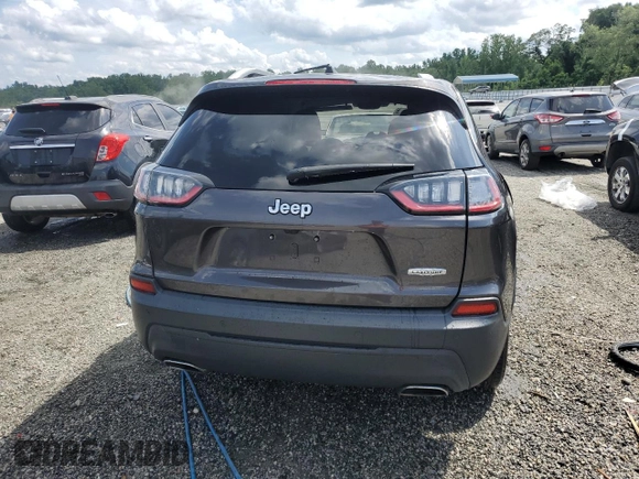 2019 Jeep Cherokee Latitude Plus with VIN 1C4PJLLN0KD119876, listed as a Copart auction lot 60462765 with 61,909 mi miles and Salvage title. Bid and sale history available at DreamBid. Image 6.