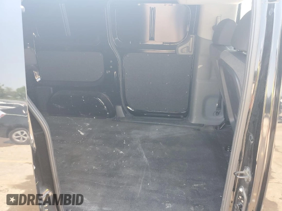 2019 Nissan NV200 S with VIN 3N6CM0KN2KK712545, listed as a Copart auction lot 59191145 with 25,769 mi miles and Salvage title. Bid and sale history available at DreamBid. Image 10.