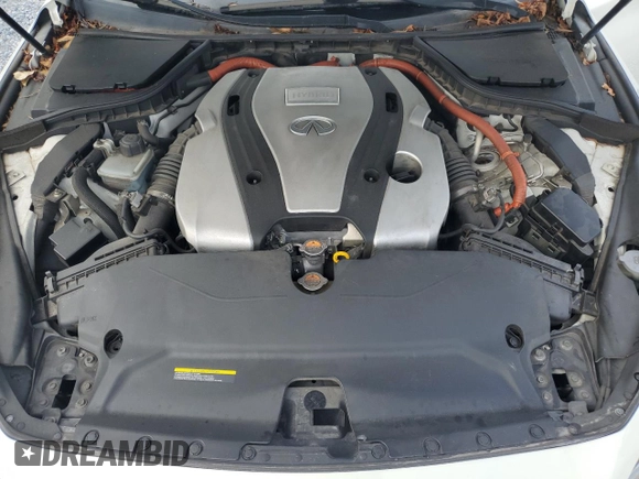 2014 Infiniti Q50 Hybrid Premium with VIN JN1AV7AP0EM692306, listed as a Copart auction lot 63067025 with 83,452 mi miles and Clean title. Bid and sale history available at DreamBid. Image 11.