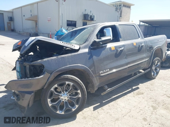 2021 Ram 1500 Limited with VIN 1C6SRFHT6MN746520, listed as a IAAI auction lot 41724673 with 38,440 mi miles and . Bid and sale history available at DreamBid. Image 2.