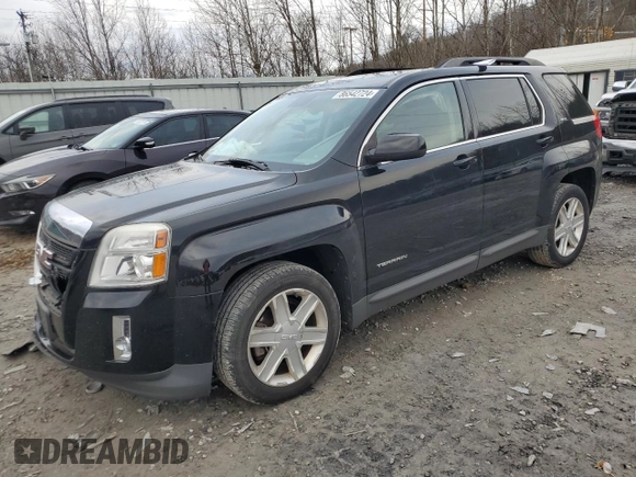 2012 GMC Terrain SLT-1 with VIN 2GKFLVE59C6392754, listed as a Copart auction lot 86542724 with 182,470 mi miles and Salvage Title. Bid and sale history available at carsss.com. Image 1.