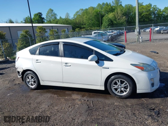 2010 Toyota Prius II with VIN JTDKN3DU3A0003291, listed as a IAAI auction lot 42123268 with 285,734 mi miles and . Bid and sale history available at carsss.com. Image 14.