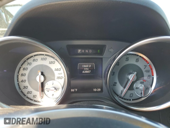 2015 Mercedes-Benz SLK-Class SLK 250 with VIN WDDPK4HA3FF100148, listed as a Copart auction lot 72403834 with 63,887 mi miles and Salvage Title. Bid and sale history available at carsss.com. Image 9.