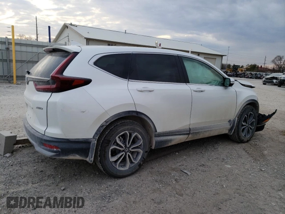 2022 Honda CR-V EX-L with VIN 5J6RW2H88NA012467, listed as a Copart auction lot 70167892 with 5,608 mi miles. Bid and sale history available at carsss.com. Image 3.