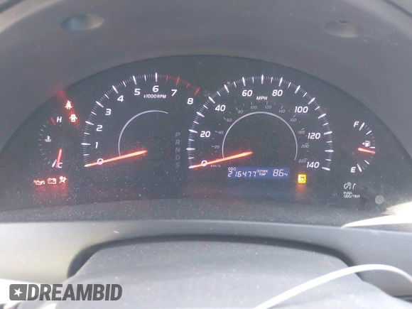 2010 Toyota Camry with VIN 4T4BF3EK3AR053872, listed as a IAAI auction lot 41956681 with 216,477 mi miles and . Bid and sale history available at DreamBid. Image 7.