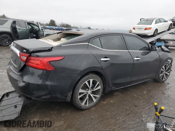 2018 Nissan Maxima SL with VIN 1N4AA6AP0JC405751, listed as a Copart auction lot 65366244 with Not provided miles and Salvage title. Bid and sale history available at DreamBid. Image 3.