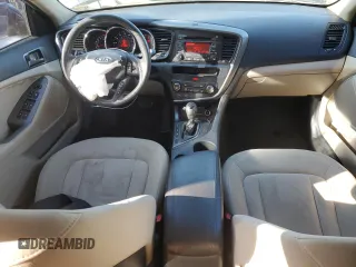 2011 Kia Optima LX with VIN KNAGM4A74B5074854, listed as a Copart auction lot 49047415 with 186,404 mi miles and Salvage Title. Bid and sale history available at carsss.com. Image 8.