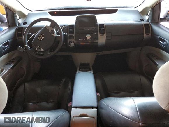2008 Toyota Prius z VIN JTDKB20U887731974, wystawiony jako Copart lot #57999375 z przebiegiem Nie podano mil oraz Czysty tytuł • Clean title. Historia ofert i sprzedaży dostępna na DreamBid. Obrazek 8.