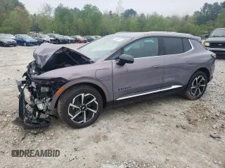 2024 Chevrolet Equinox EV LT z VIN 3GN7DLRR8RS295321, wystawiony jako Copart lot #56546015 z przebiegiem 6008 mil mil oraz Szkody całkowita. Historia ofert i sprzedaży dostępna na DreamBid. Obrazek 1.