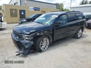 2024 Dodge Durango GT Plus z VIN 1C4RDJDG8RC237971, wystawiony jako Copart lot #60075305 z przebiegiem 27 172 mil mil oraz Czysty tytuł • Clean title. Historia ofert i sprzedaży dostępna na DreamBid. Obrazek 1.