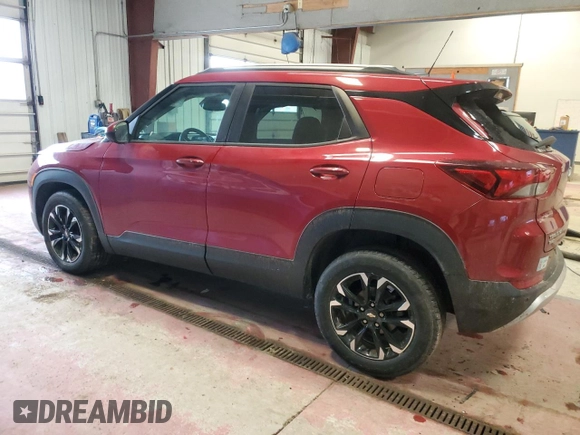 2021 Chevrolet TrailBlazer LT with VIN KL79MRSL9MB006328, listed as a Copart auction lot 46825244 with 29,547 mi miles and . Bid and sale history available at DreamBid. Image 2.