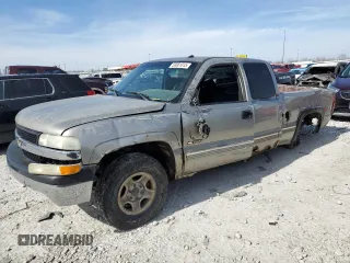 2002 Chevrolet Silverado 1500 LS with VIN 1GCEK19T82E265855, listed as a Copart auction lot 50061015 with 0 mi miles and Non Repairable. Bid and sale history available at carsss.com. Image 1.
