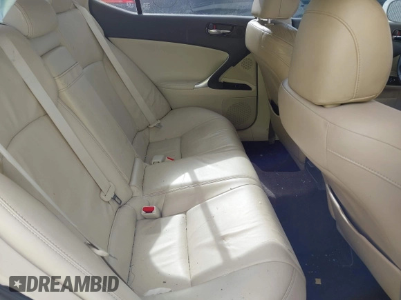 2010 Lexus IS 250 with VIN JTHBF5C2XA5128525, listed as a IAAI auction lot 42764823 with 140,147 mi miles and . Bid and sale history available at DreamBid. Image 8.