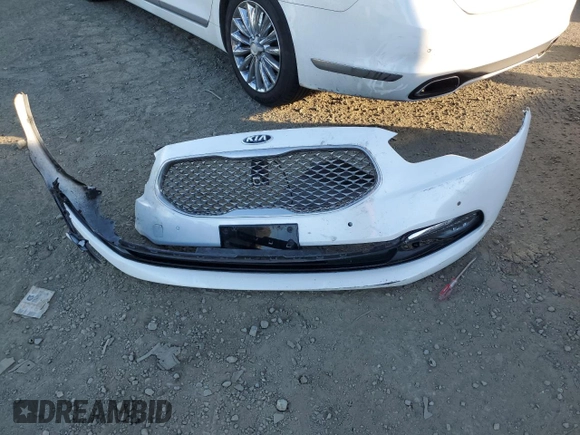 2015 Kia K900 Luxury with VIN KNALW4D46F6027271, listed as a Copart auction lot 88256555 with 118,805 mi miles and Salvage Title. Bid and sale history available at carsss.com. Image 12.