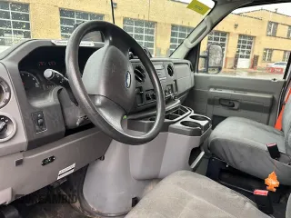 2017 Ford Econoline Commercial with VIN 1FDXE4FS0HDC69020, listed as a Copart auction lot 87970525 with 165,607 mi miles and Clean Title. Bid and sale history available at carsss.com. Image 5.