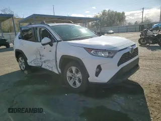 2019 Toyota RAV4 XLE with VIN 2T3W1RFV8KC028630, listed as a Copart auction lot 49307165 with 32,043 mi miles and Salvage Title. Bid and sale history available at DreamBid. Image 14.