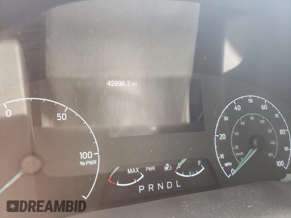 2023 Ford Transit with VIN 1FTBW1YK2PKA34278, listed as a Copart auction lot 70007844 with 42,896 mi miles and Salvage Title. Bid and sale history available at DreamBid. Image 9.