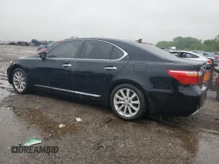 2010 Lexus LS 460 with VIN JTHCL5EF3A5006103, listed as a Copart auction lot 58077105 with 120,121 mi miles and Salvage title. Bid and sale history available at DreamBid. Image 2.
