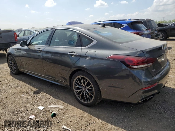 2018 Genesis G80 Sport with VIN KMHGN4JB0JU248004, listed as a Copart auction lot 56655095 with 153,653 mi miles and Clean title. Bid and sale history available at DreamBid. Image 2.
