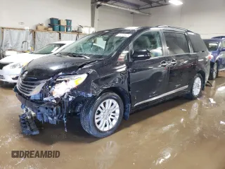 2016 Toyota Sienna XLE with VIN 5TDYK3DC6GS761982, listed as a Copart auction lot 50348425 with 78,532 mi miles and Salvage Title. Bid and sale history available at carsss.com. Image 1.