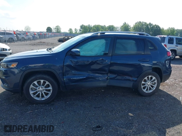 2020 Jeep Cherokee Latitude with VIN 1C4PJMCB7LD603878, listed as a IAAI auction lot 42104307 with 88,511 mi miles and . Bid and sale history available at DreamBid. Image 14.