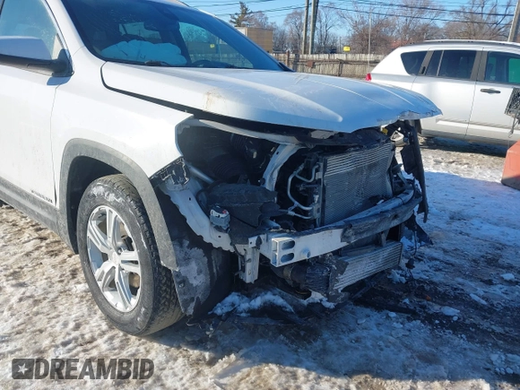 2020 GMC Terrain SLE with VIN 3GKALMEV8LL201910, listed as a IAAI auction lot 41650442 with 55,087 mi miles. Bid and sale history available at carsss.com. Image 18.
