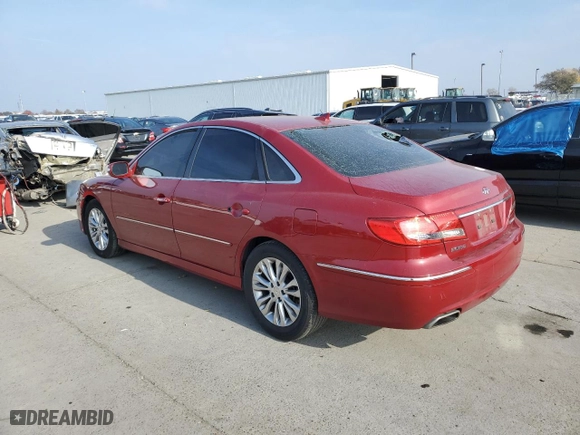 2011 Hyundai Azera Limited with VIN KMHFC4DF5BA552545, listed as a Copart auction lot 84218034 with 101,747 mi miles and Salvage Title. Bid and sale history available at carsss.com. Image 2.