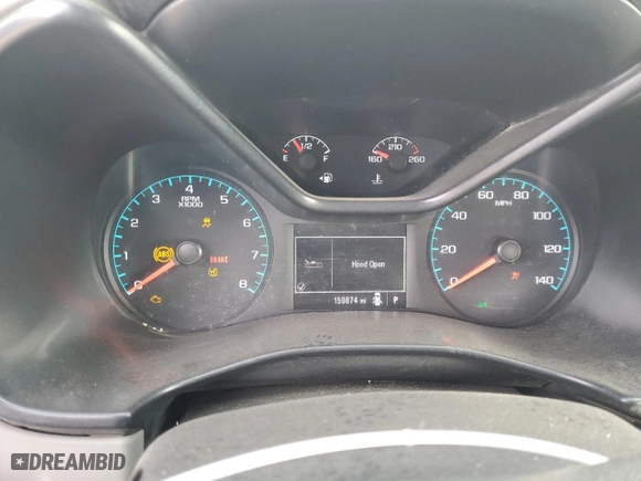 2019 Chevrolet Colorado 4WD Work Truck with VIN 1GCHTBEA7K1272128, listed as a Copart auction lot 45045575 with 159,874 mi miles and Salvage Title. Bid and sale history available at carsss.com. Image 9.