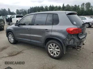 2012 Volkswagen Tiguan SE with VIN WVGAV7AX7CW078203, listed as a Copart auction lot 60756905 with 106,238 mi miles and Clean title. Bid and sale history available at DreamBid. Image 2.