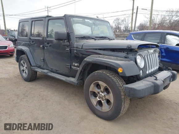 2018 Jeep Wrangler JK Unlimited Altitude with VIN 1C4BJWEG1JL843963, listed as a IAAI auction lot 41287894 with 120,701 mi miles. Bid and sale history available at carsss.com. Image 1.