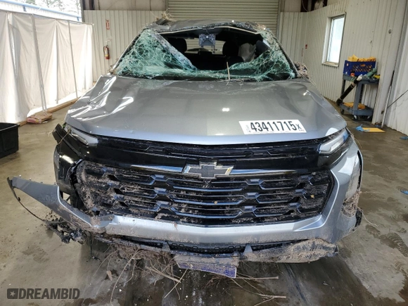 2025 Chevrolet Equinox FWD LT with VIN 3GNAXHEG2SL149480, listed as a Copart auction lot 43411715 with 5,226 mi miles and Non Repairable. Bid and sale history available at carsss.com. Image 5.