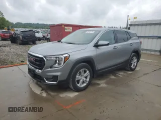 2024 GMC Terrain SLE с VIN 3GKALMEGXRL156124, выставлен на аукционе Copart как лот 60152115 с пробегом 38 215 миль миль и Списание • Salvage title. История ставок и продаж доступна на DreamBid. Изображение 1.