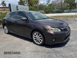 2012 Lexus CT 200h z VIN JTHKD5BH4C2062988, wystawiony jako Copart lot #58529705 z przebiegiem 153 672 mil mil oraz Tytuł czysty. Historia ofert i sprzedaży dostępna na DreamBid. Obrazek 1.