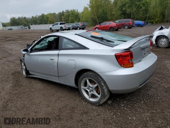 2000 Toyota Celica GTS with VIN JTDDY32TXY0009092, listed as a Copart auction lot 72797614 with 0 mi miles and Non Repairable. Bid and sale history available at carsss.com. Image 2.