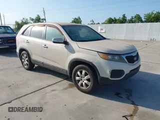 2011 Kia Sorento LX with VIN 5XYKT3A10BG153435, listed as a IAAI auction lot 42384375 with Not provided miles and . Bid and sale history available at DreamBid. Image 1.