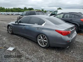 2015 Infiniti Q50 Sport z VIN JN1BV7AP2FM337322, wystawiony jako Copart lot #58324755 z przebiegiem 60 781 mil mil oraz Szkoda całkowita • Salvage title. Historia ofert i sprzedaży dostępna na DreamBid. Obrazek 2.