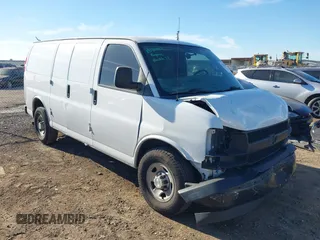 2017 Chevrolet Express Cargo with VIN 1GCWGAFF6H1344137, listed as a IAAI auction lot 41350780 with 106,207 mi miles and . Bid and sale history available at DreamBid. Image 1.