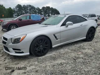 2015 Mercedes-Benz SL SL 400 z VIN WDDJK6FA0FF032850, wystawiony jako Copart lot #55013145 z przebiegiem 62 098 mil mil oraz Szkoda całkowita • Salvage title. Historia ofert i sprzedaży dostępna na DreamBid. Obrazek 1.
